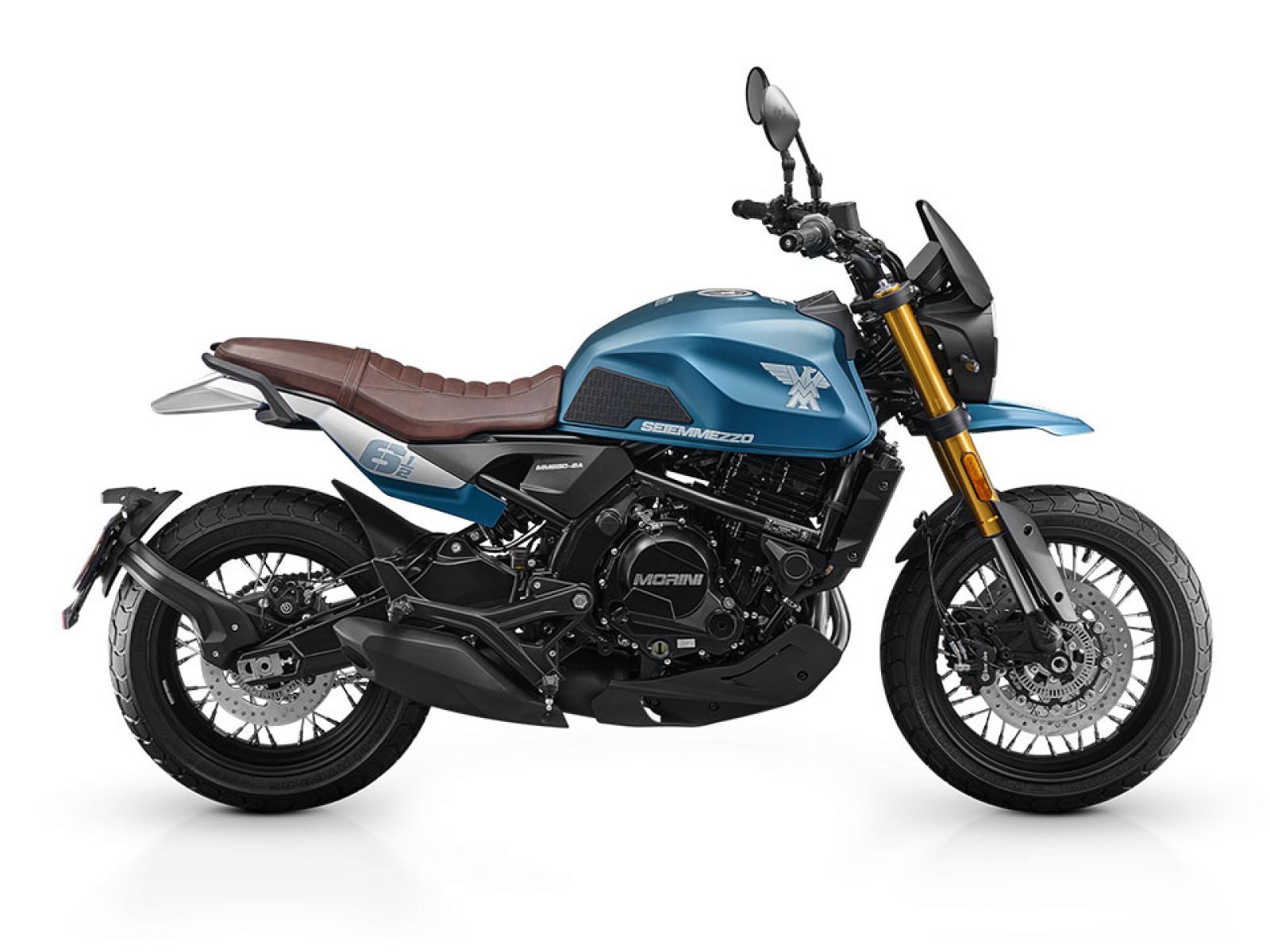 Мотоцикл MOTO MORINI SEIEMMEZZO SCR (Indigo Blue) 2025